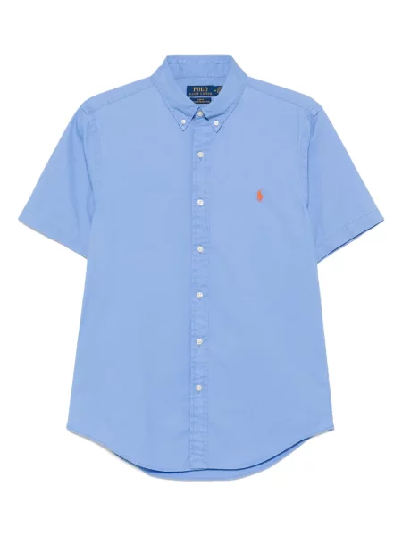 Флийс боксерки Polo Ralph Lauren с принт на райета зелено