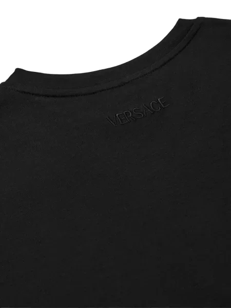 Tricou Versace drapate negru