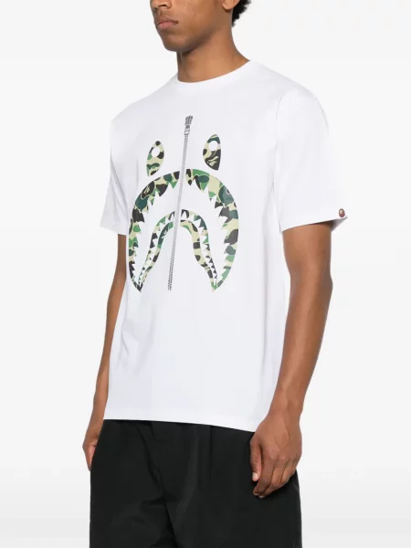 Tricou A Bathing Ape® cu imagine cu model camuflaj