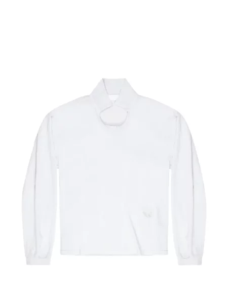 Lung tricou polo Alexander Digenova alb
