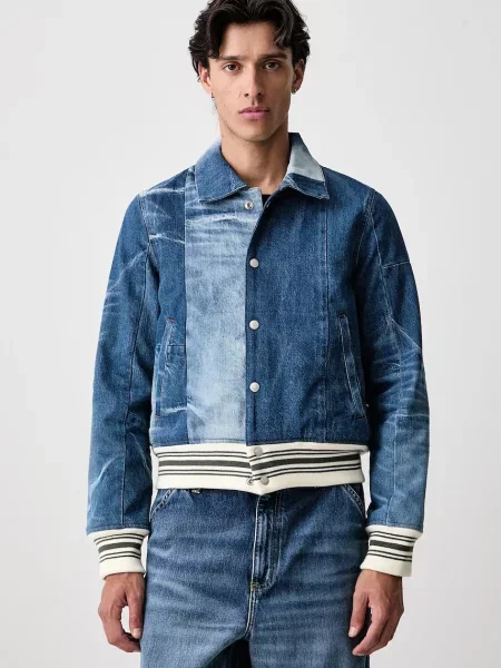 Kenzo geacă de tranziție din denim pentru femei