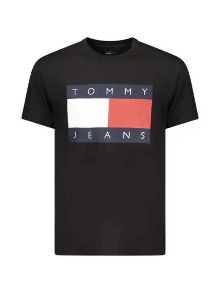 Tricou Tommy Hilfiger cu imagine negru
