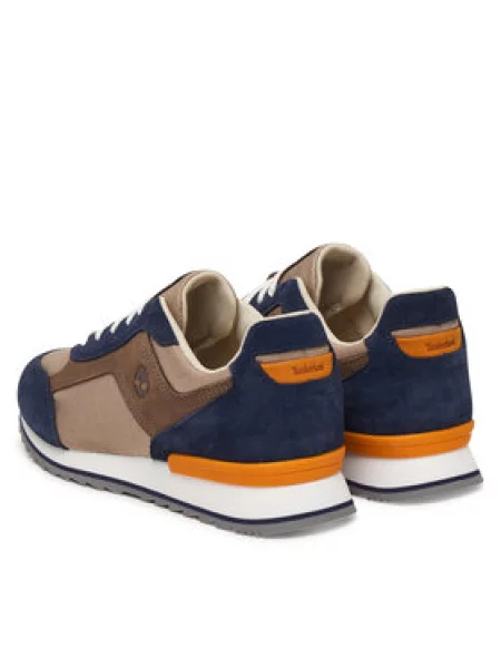 Čipkované tenisky Timberland béžová