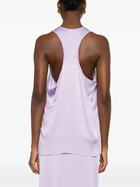 Top Chb Christian Boaro din satin violet