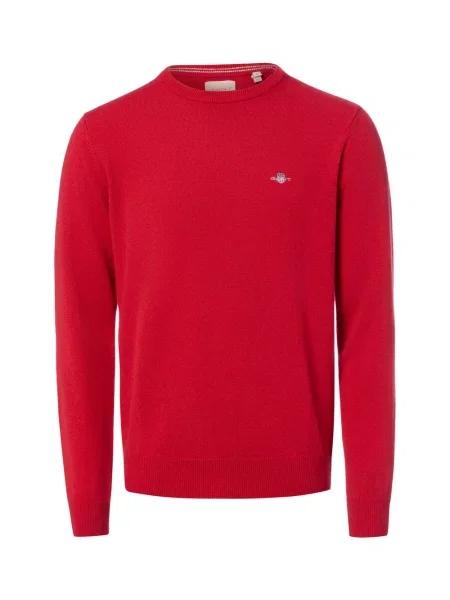 Gant sweter wełniany Mężczyźni Wełna M czerwony