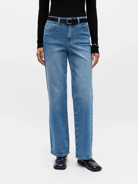 OBJECT Jeans OBJELIA denim albastru