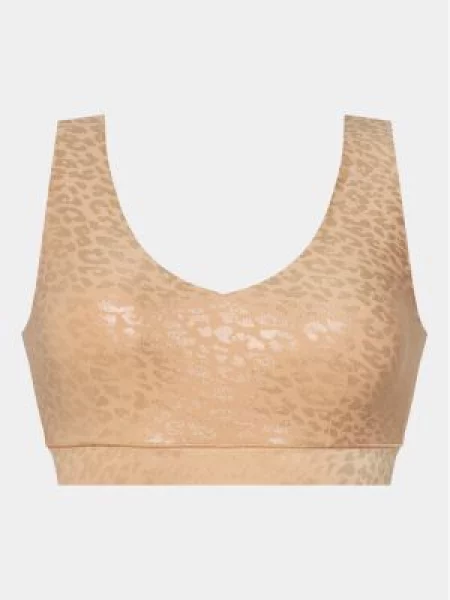 Chantelle Sportinė liemenėlė Soft Stretch smėlio