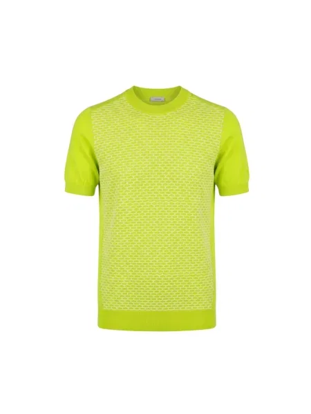 Sweter Malo z krótkim rękawem żółty