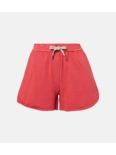 Bermude Brunello Cucinelli roșu