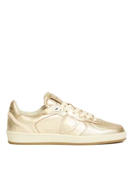 Sneakersy Philippe Model skórzane żółte
