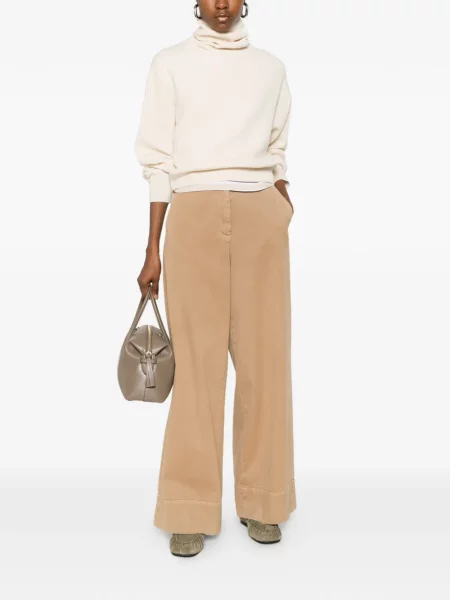 Pulover Brunello Cucinelli alb