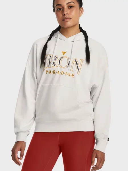Махровая спортивная кофта Under Armour белая