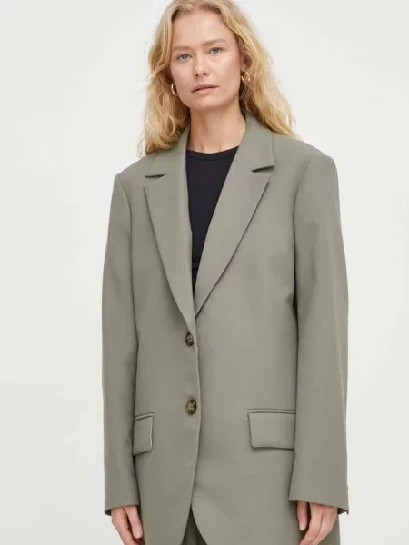 Won Hundred sacou oversize neted verde