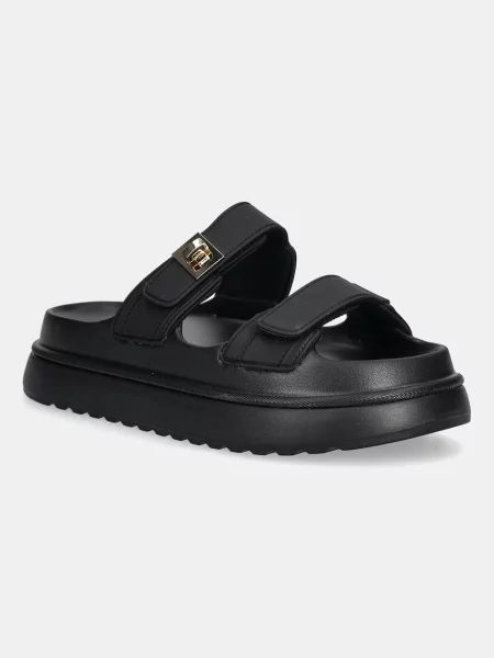 Pantofle Steve Madden Bigschmona-J na platformě černá