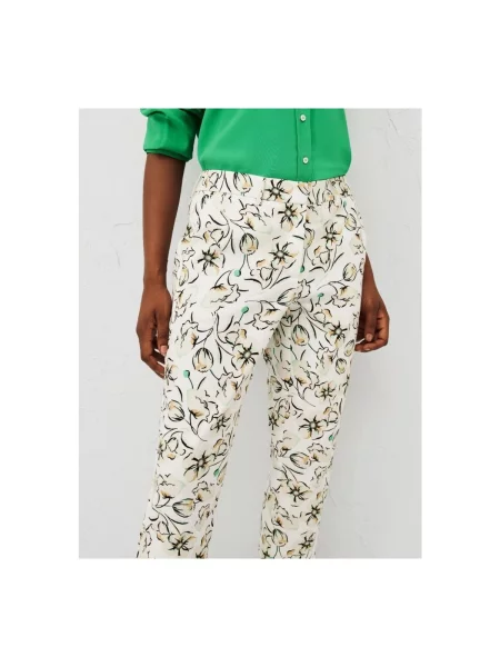 Pantaloni Marella alb