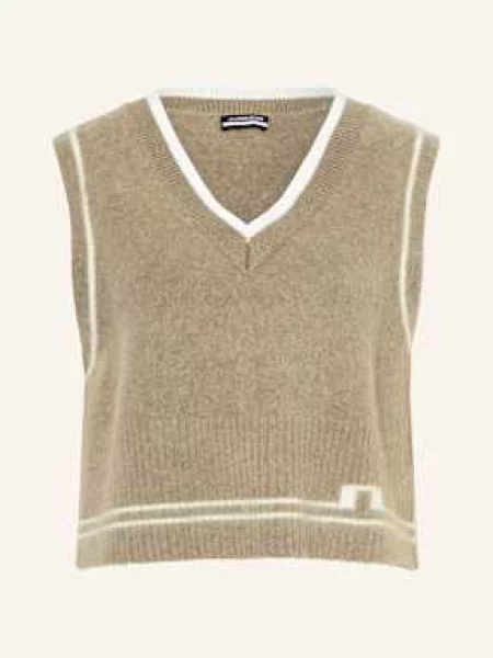 J.Lindeberg Bezrękawnik braun beżowa