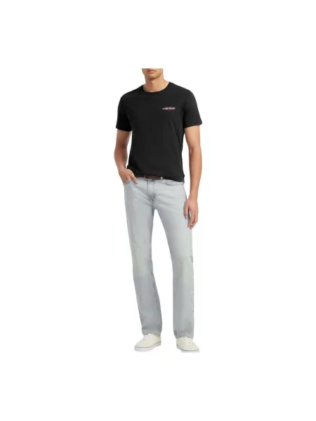 Klasické tričko Guess Jeans černé
