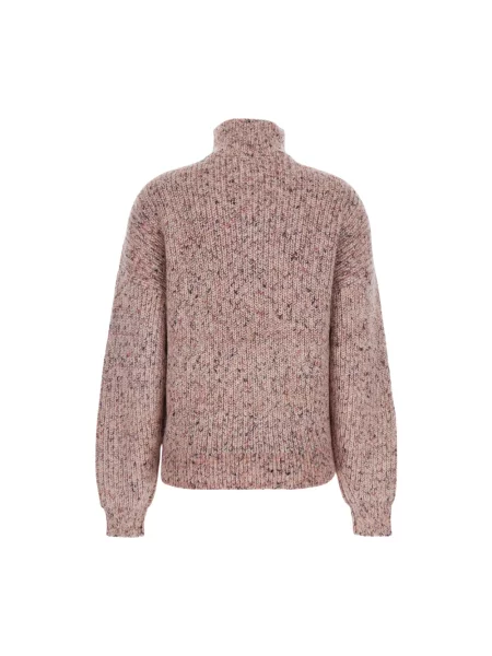 Sweter Marant Etoile wełniany różowy
