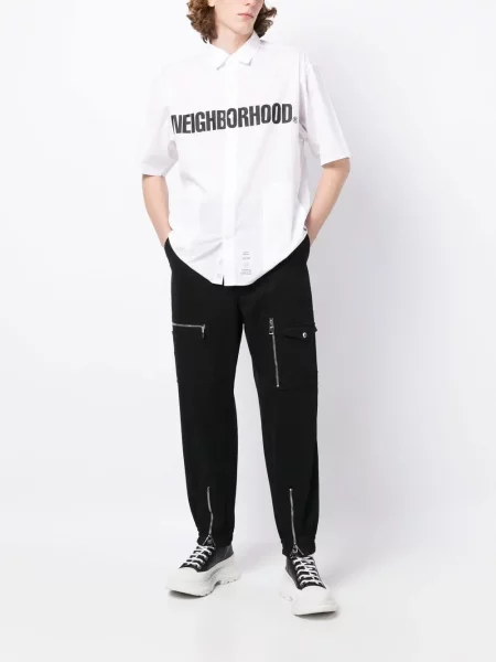 Риза Neighborhood бяло