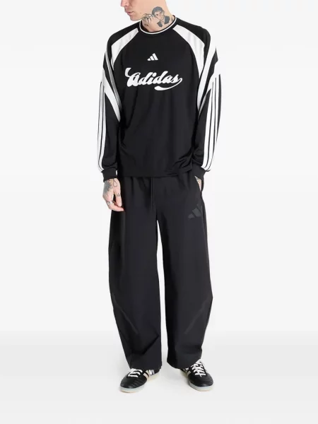 Τρέξιμο κορδόνι περίσφιξης παντελόνι Adidas μαύρο