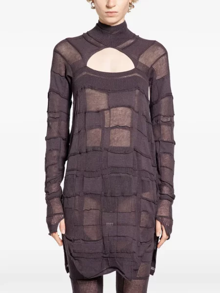 Heláncă Halos în carouri violet