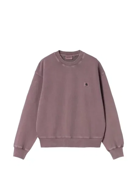 Pulover Carhartt Wip cu autograf violet