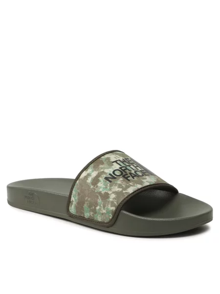 Natikači The North Face M Base Camp Slide Iii Military Olive Stippled Camo Print/Tnf Black črna