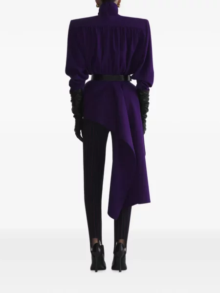 Pantaloni Mugler albastru