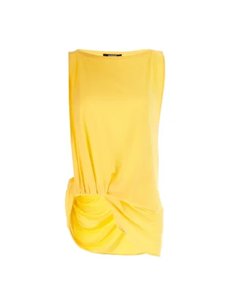Top Jacquemus żółty