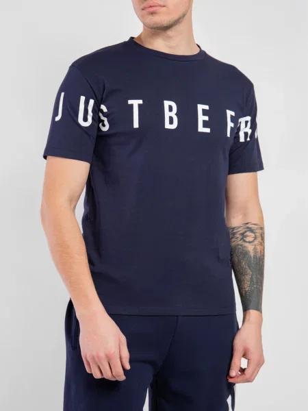 Just Before Футболка синій
