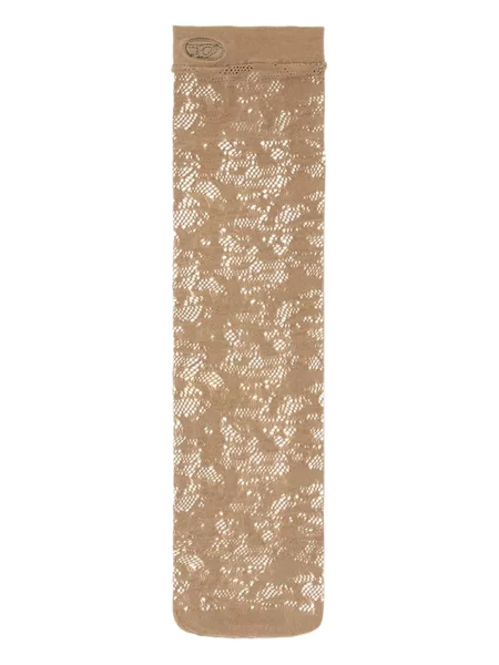 Șosete Diesel din dantelă maro