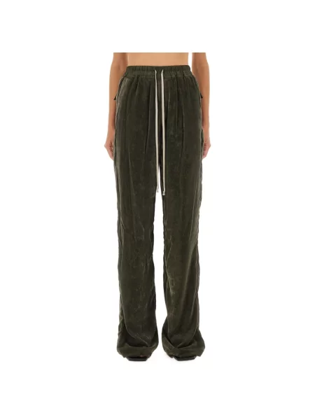 Spodnie Rick Owens zielone