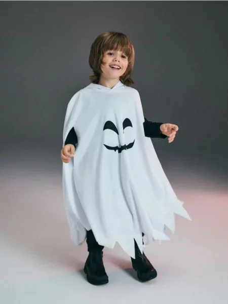 Reserved Costum de Halloween alb