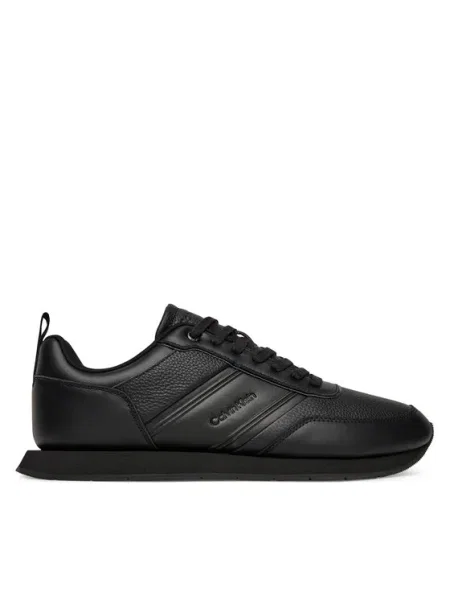 Calvin Klein Sneakers Low Prof Runn Laceup Tape negru