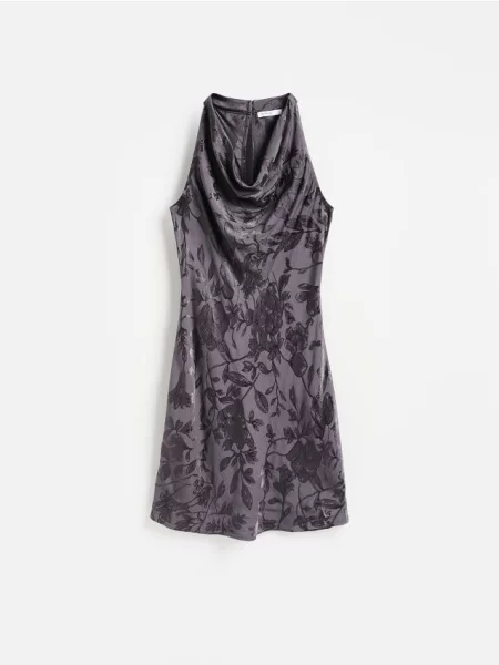 Reserved Rochie din negru-antracit negru