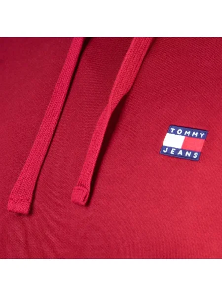 Bluza Tommy Jeans z logo czerwona