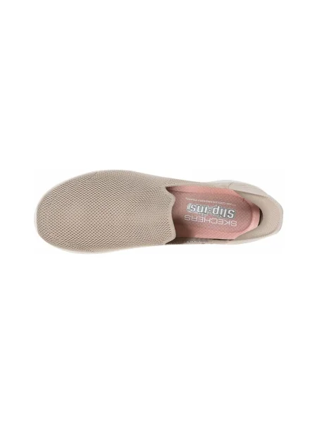 Pantofi Skechers plasă bej