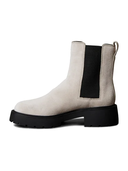 Calvin Klein Chelsea škornji svetlo siva črna