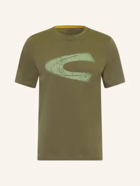 Camel Active T-Shirt gruen oliwkowa