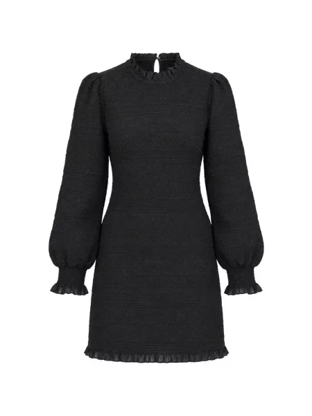 Rochie Antik Batik cu volane negru
