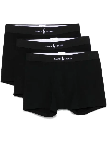 Raštuotos pledinės bokseriai Polo Ralph Lauren apkarpytas balta