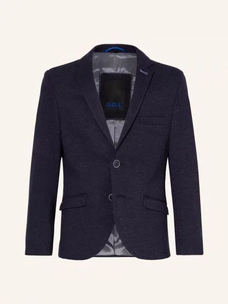 G.O.L. Finest Collection Oblekové Sako Z Žerzejového Materiálu tmavě modrá