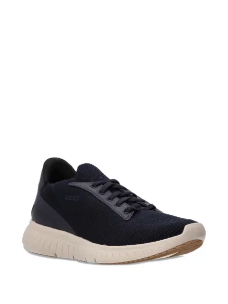 Sneakerși Boss albastru