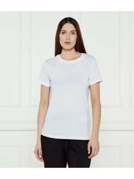 Tricou Eax alb