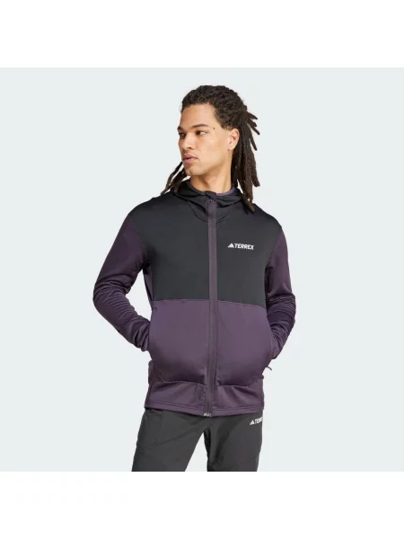 Bluza TERREX XPERIOR LIGHT FLEECE HOODED czarna