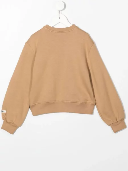 Bluza dziecięca Msgm brązowa