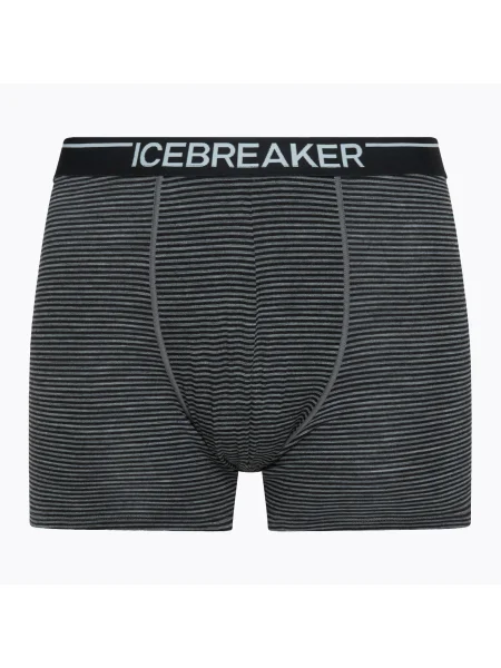 Pánske termo boxerky Icebreaker Anatomica gritstone hthr sivá