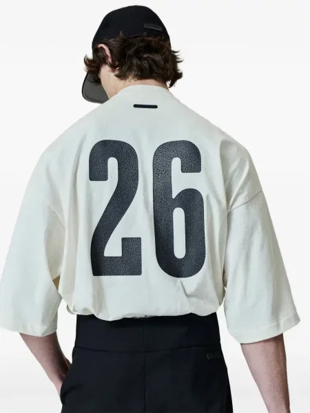 Тениска Fear Of God Essentials с принт