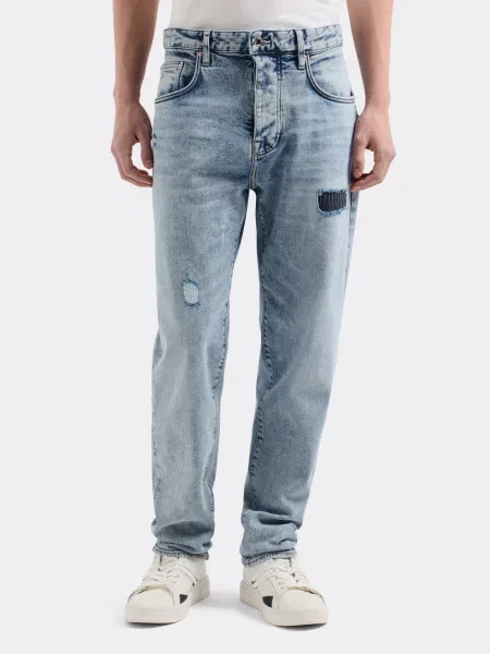 Прямі джинси Armani Exchange синій