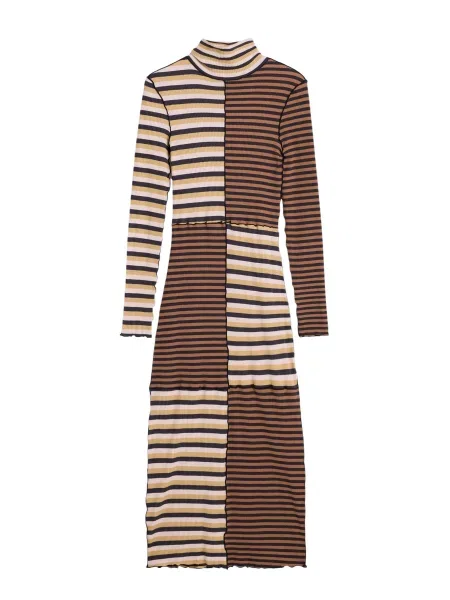 Obleka midi obleka Desigual nad koleni črna